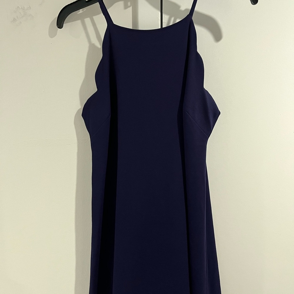 Bloomingdale’s Aqua Navy Dress